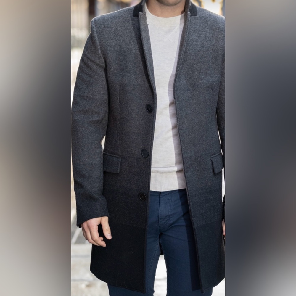 Guess Charcoal and Black Jacket - MENs